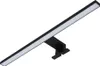 A black LED light bar with a white light strip, mounted on a black bracket with mounting holes. Náhľad obrázku produktu