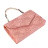 Rose Damen Mini-Spitzen Handtasche, Abendtasche, Kupplung Produktbild-Vorschau 5
