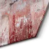 DEQORI Glasbild Echtglas 40x35 cm 'Roter Zerfall' Wandbild Produktbild-Vorschau 4