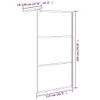 Cloris Designermöbel Duschwand für Walk-In Dusche 115x195 Produktbild-Vorschau 7