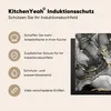 KitchenYeah© Herdabdeckplatte Marmor - Schwarz - Gold - Produktbild-Vorschau 6