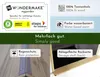 WONDERMAKE® Casetta da gioco in legno per bambini con 2 Anteprima dell’immagine prodotto 3