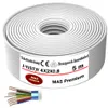 5m  J-Y(ST) Y 4X2X0,8 Telefonleitung Klingelleitung Produktbild-Vorschau 5