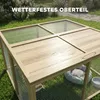 PawHut Kaninchenstall aus Holz, Klappbar Kleintierstall mit Produktbild-Vorschau 7