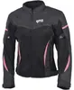 GMS Tara Mesh Damen Motorrad Textiljacke, schwarz/pink, XL Produktbild-Vorschau 1