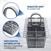 VIOKS Besteckkorb Alternativ Whirlpool 488000386607 für Produktbild-Vorschau 6