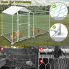 A collage showing a new chicken coop and an old, damaged one, with close-ups of materials. Náhled obrázku produktu