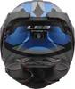 LS2 FF818 STORM III KOMAI Integralhelm L in blau/schwarz Produktbild-Vorschau 6