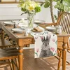 Mode Tulpe Hase Ostern Tischläufer, Saisonnal Frühling Produktbild-Vorschau 6