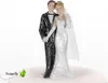 Coppia di sposi figurina 11cm decorazione torta sposi Anteprima dell’immagine prodotto 5