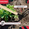 KOTARBAU® Hacke aus Stahl Gartenhacke mit Holzstiel 103 cm Produktbild-Vorschau 2