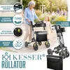 KESSER® Rollator Aluminium faltbar, höhenverstellbar & bis Produktbild-Vorschau 2