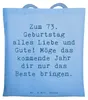 Mr. & Mrs. Panda Beutel Spruch 73. Geburtstag Glückwünsche Produktbild-Vorschau 1