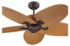 Stropní ventilátor s nástěnným vypínačem Fijian II Brown Náhled obrázku produktu 2