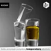 KADAX "Cayro" poháre na panáky, klasické priehľadné poháre Náhľad obrázku produktu 6