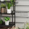 Outsunny Pflanzenständer, Blumenständer mit 3 Ebenen, Produktbild-Vorschau 6