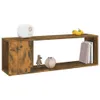 vidaXL TV-kast, gerookt eikenfineer, 100x24x32 cm, Productafbeelding-voorbeeld 4
