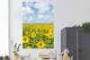 MuchoWow® Poster Sonnenblumen - Blumen - Wolken - Natur - Produktbild-Vorschau 2