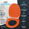 WC sedátko SANILO® s automatickým pomalým sklápěním a Náhled obrázku produktu 3