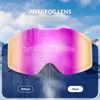 Qunature Lunettes de ski sans cadre SNOWBOARDBRILLE UV400 Voir les images du produit 5