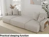 MEBLINI Schlafcouch mit Bettkasten - 312x142x73cm - Creme Produktbild-Vorschau 5