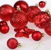 Lot de 66 boules de Noël rouge Décorations pour sapin en Voir les images du produit 4