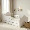 Lettino 140x70 cm con cassetto, materasso, contenitore, Anteprima dell’immagine prodotto 3
