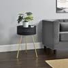 Stolik boczny 'Forshaga' 65x40cm Stolik z tacą metalowy Podgląd zdjęcia produktu 2