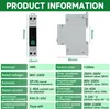 Tuya WiFi Smart jistič 1P+N 40A s časovačem, funkcí Náhled obrázku produktu 6