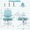 HOFFREE Ergonomischer Kinder Schreibtischstuhl Blau, Produktbild-Vorschau 11