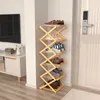 6 Tier Vertikales Schuhregal klein,Schmales Produktbild-Vorschau 1