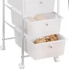 Badregal Rollwagen Rollcontainer GINA, mit 5 transparenten Produktbild-Vorschau 3