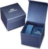 A blue Festina watch box, open and closed, on a white background. Produktbild-Vorschau