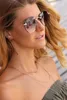styleBREAKER Damen Piloten Sonnenbrille Rahmenlos mit Produktbild-Vorschau 6