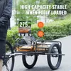Przyczepka rowerowa SucceBuy, udźwig 275 funtów, solidny Podgląd zdjęcia produktu 2