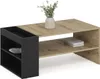 Lavice MURCIA 100x55cm dub artisan/černá Náhled obrázku produktu 1