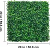 SucceBuy 12ks umělý zimostráz panel UV 20x20" 4cm zelený Náhled obrázku produktu 8