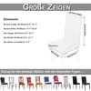 4 Stück Elasthan Stuhlhusse Universelle Boho Gedruckt Produktbild-Vorschau 6