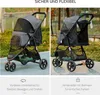 PawHut, passeggino per cani, adatto a cani di piccola e Anteprima dell’immagine prodotto 6