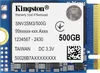 SSD  500GB Kingston M.2  PCI-E   NVMe Gen4 NV3 2230 Anteprima dell’immagine prodotto 1