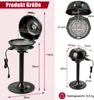 Diagrams showing the dimensions of an electric grill. Produktbild-Vorschau