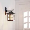 Lindby Außenwandleuchte Ida, rostfarben, Laterne, 34 cm, Produktbild-Vorschau 3
