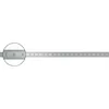 A metal ruler with inch and centimeter markings. Produktbild-Vorschau