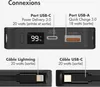 Accezz Powerbank 10 000 mAh avec câbles intégrés - Quick Voir les images du produit 6