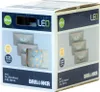 3 x Briloner LED Einbauleuchte eckig Nickel matt IP44 3 x Produktbild-Vorschau 7