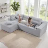 GLP Modulares Ecksofa 256 cm aus Cord, 4-Sitzer mit Produktbild-Vorschau 2