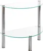 HAKU Beistelltisch chrom - Metall, Sicherheitsglas 5 mm, Produktbild-Vorschau 1