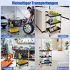 Dílenský vozík COSTWAY, pojízdný vozík na nářadí se 3 Náhled obrázku produktu 8