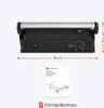 KitchenBrothers Kontaktgrill - Sandwichmaker - Grill - Produktbild-Vorschau 2