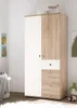 Kinder-Kleiderschrank Drehtürenschrank Schrank Babyzimmer Produktbild-Vorschau 1